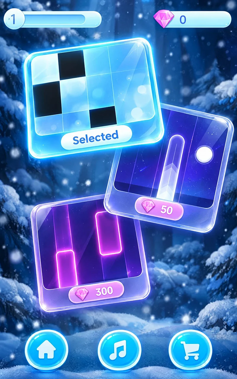 Neon key interface
